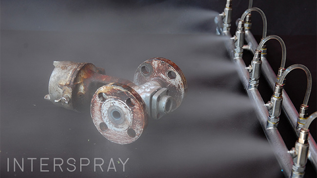 Mist spray nozzle for coating by Interspray