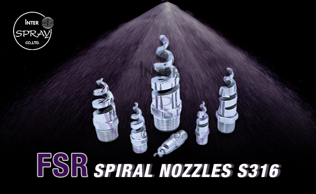 FSR Spiral nozzle stainless