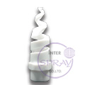 spiral spray nozzle plastic material
