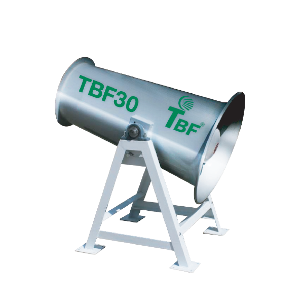 TBF-30 เครื่องพ่นน้ำละอองละเอียดระยะไกลสำหรับควบคุมฝุ่นในอากาศสเปรย์ได้ไกล 30 เมตร